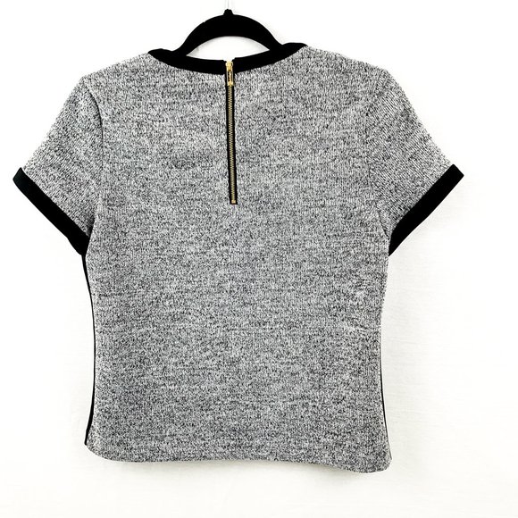 Calvin Klein Grey sweater blouse - Picture 6 of 8